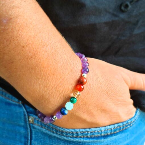 bracciale chakra ametista
