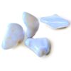 Calcedonio blu burattato